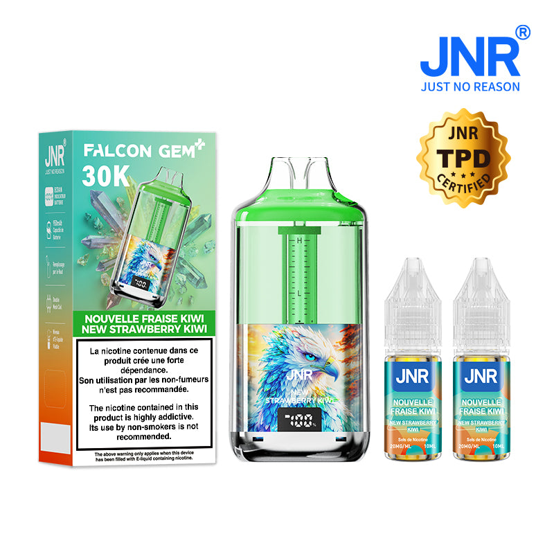 JNR Falcon GEM+ 30K - 20mg - New Strawberry Kiwi