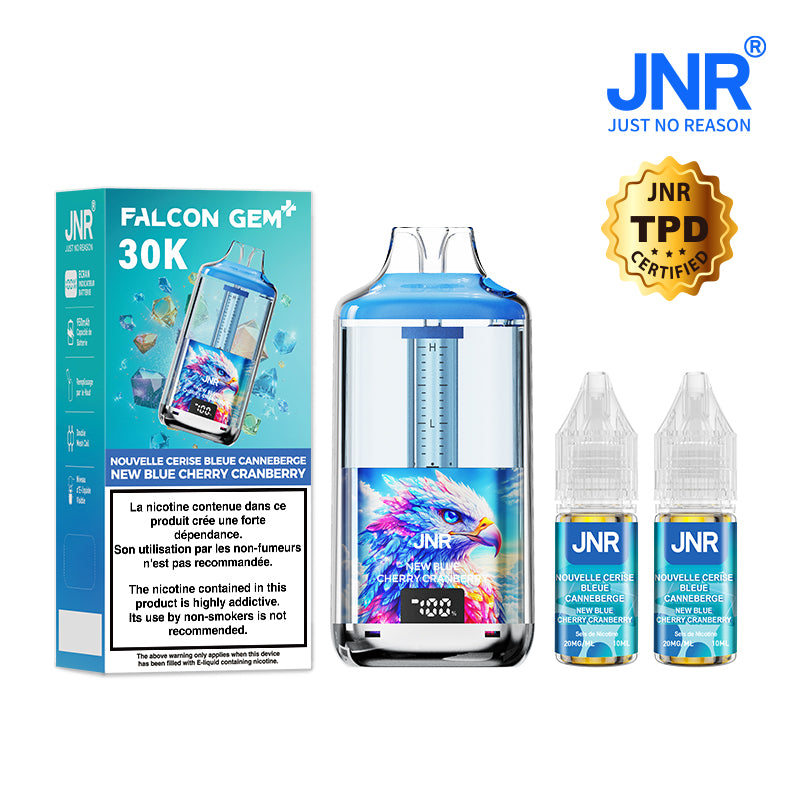 JNR Falcon GEM+ 30K - 20mg - New Blue Cherry Cranberry