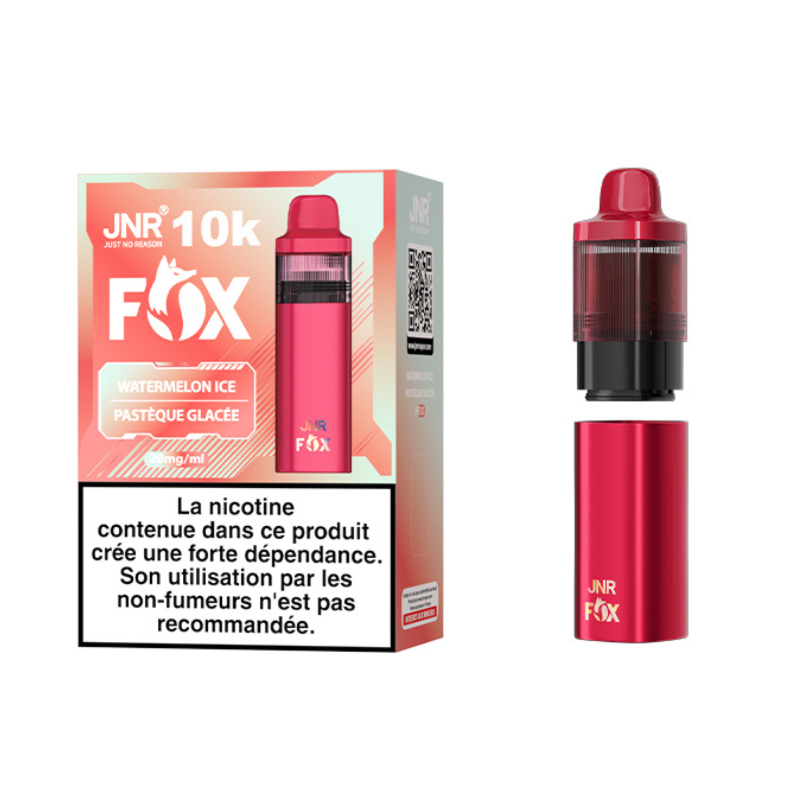 JNR Fox 10K - 20mg - Watermelon Ice